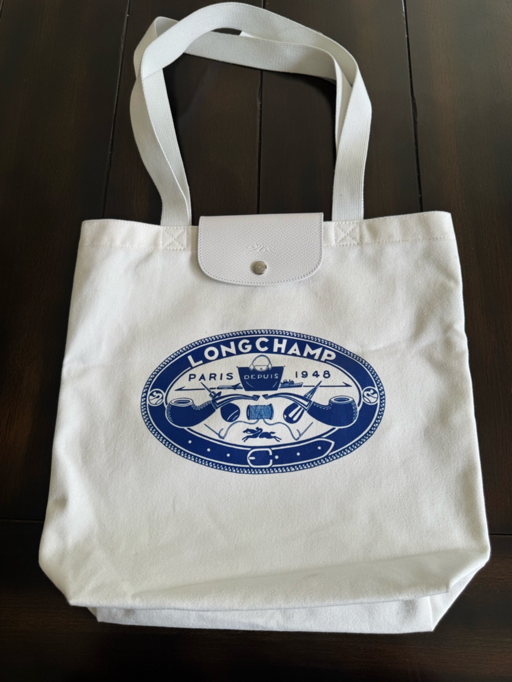 x Constantin Riant Le Pliage Cotton Canvas Tote